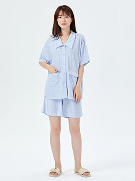 开襟衫家居服