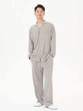 长袖家居服男士套装